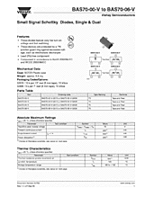 DataSheet BAS70-06 pdf